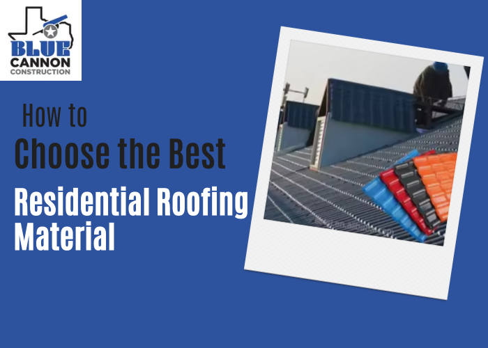 Residential Roofing Material